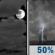 Thursday Night: Mostly Cloudy then Chance Showers And Thunderstorms