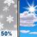 New Year's Day: Chance Snow Showers then Mostly Sunny