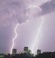 Nearby thunderstorm, Light rain, Overcast Nearby thunderstorm, Light rain, Overcast