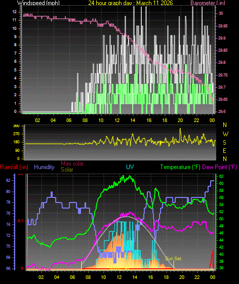 24 Hour Graph for Day 11