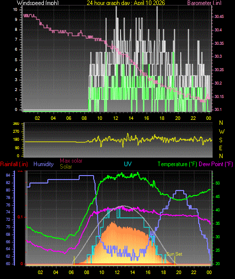 24 Hour Graph for Day 10